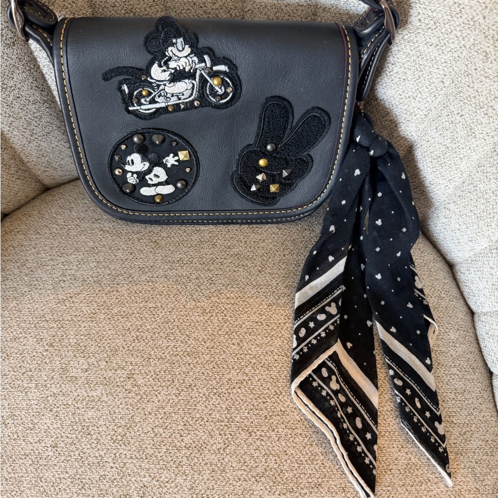 Coach x Disney Patricia bag with patches